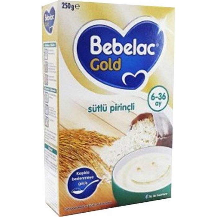 Bebelac Gold Sütlü Pirinçli 250 gr Kaşık Maması
