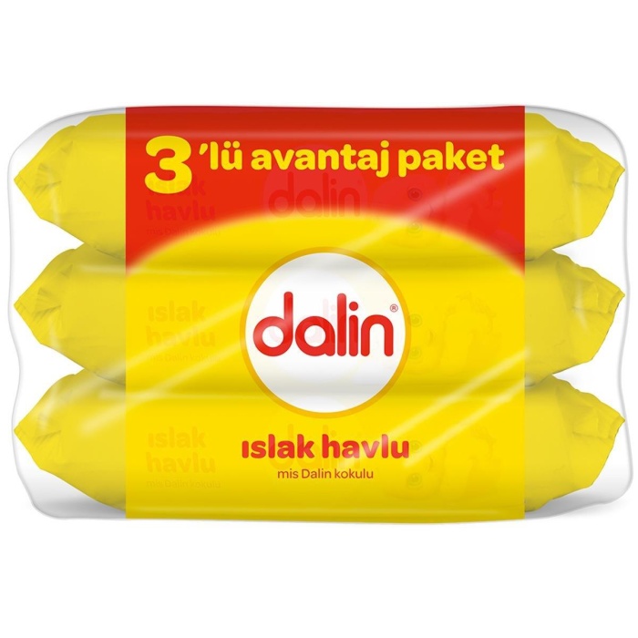 Dalin Islak Havlu 3 Adet