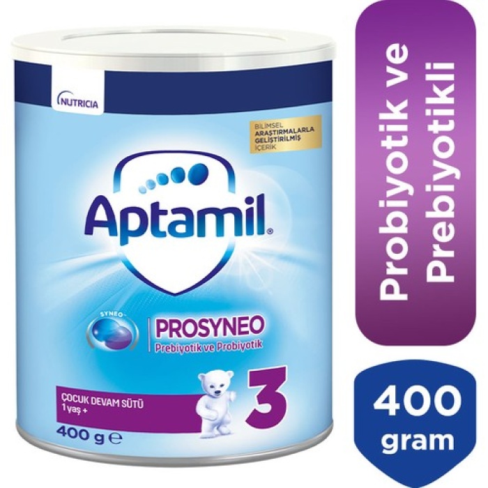 Aptamil Prosyneo 3 Çocuk Devam Sütü 400 G 1 Yaş + (SKT:03/2024)