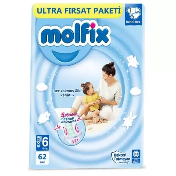 Molfix ultra avantaj 6 no 62 li