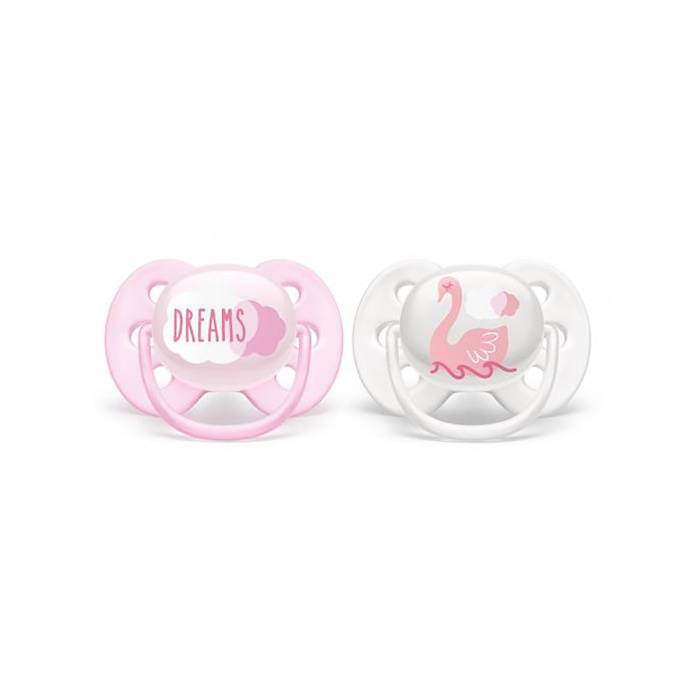 Philips Avent SCF222/02 0-6 Ay Ultra Soft Emzik Pembe