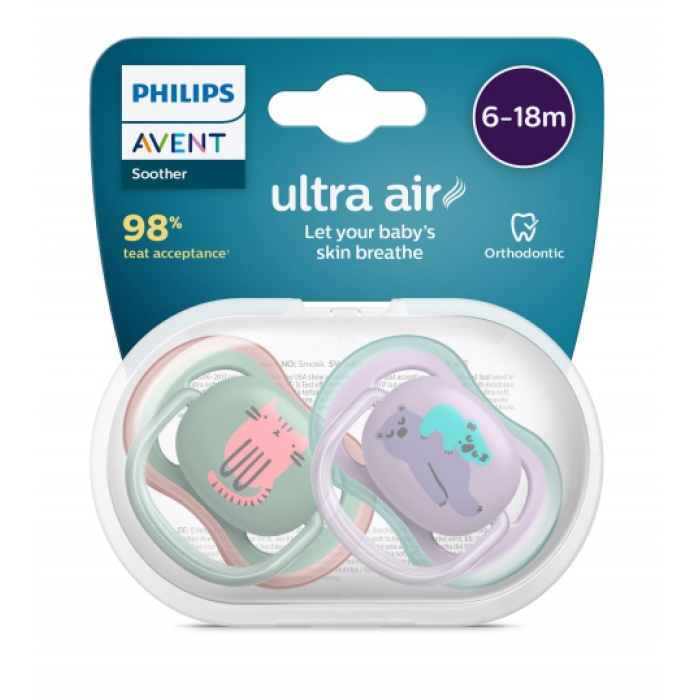 Philips Avent SCF08518 Ultra Air Emzik Serisi 6-18 ay kız