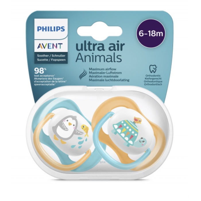 Philips Avent SCF08007 Ultra Air Emzik 6-18 Ay Erkek