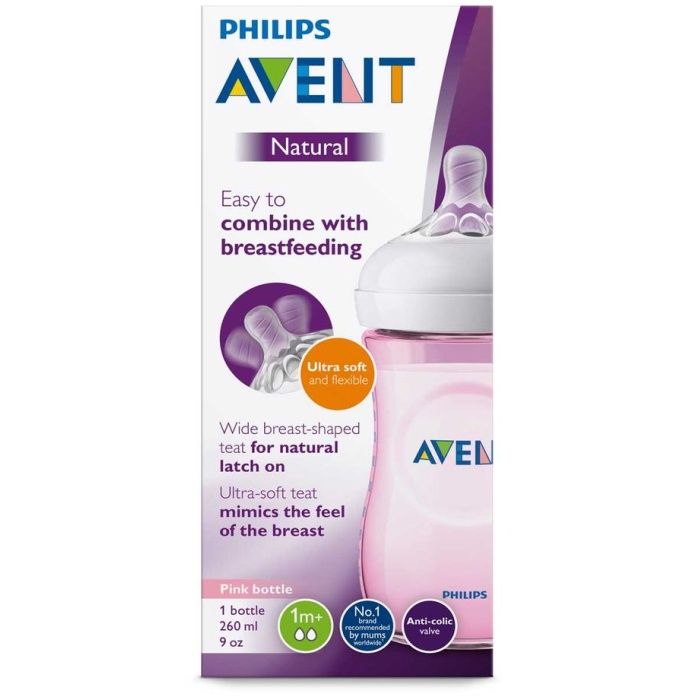 Philips Avent Natural Pp Biberon 260 Ml Scf69317 / 8710103561491