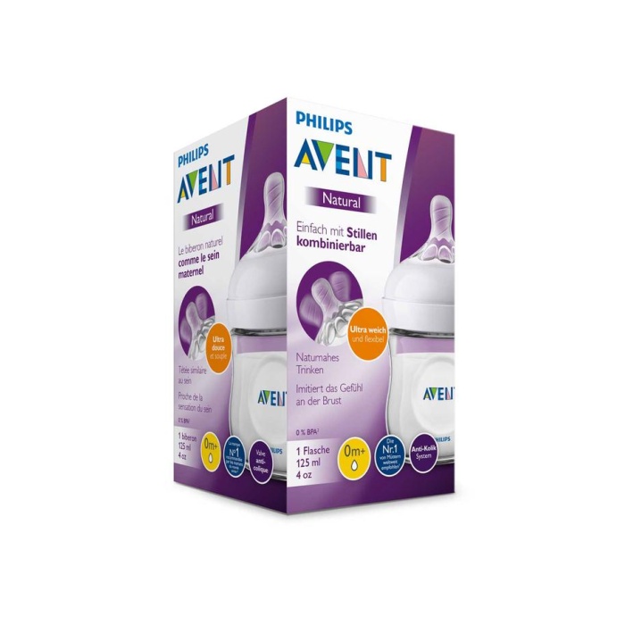 Philips Avent Natural Pp Biberon 125 Ml Scf69017 8710103561767