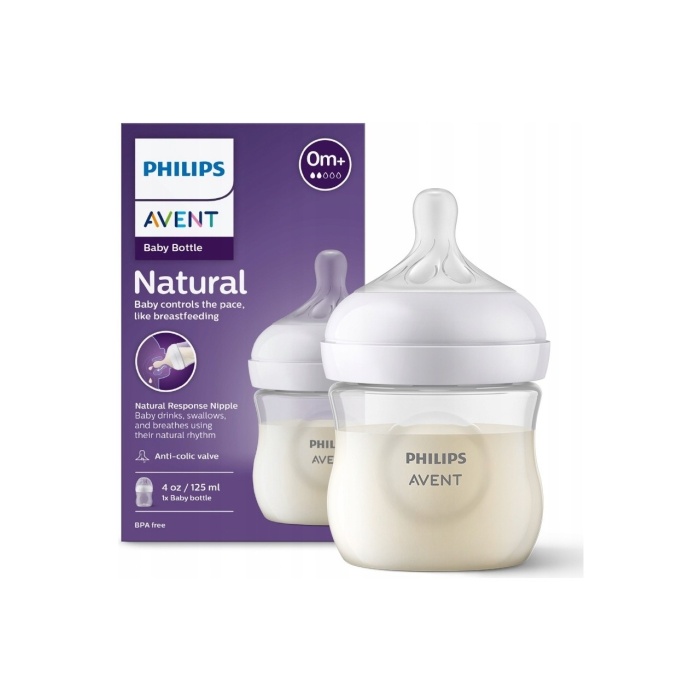 Philips Avent Natural Pp Biberon 125 Ml Scf69017 8710103561767