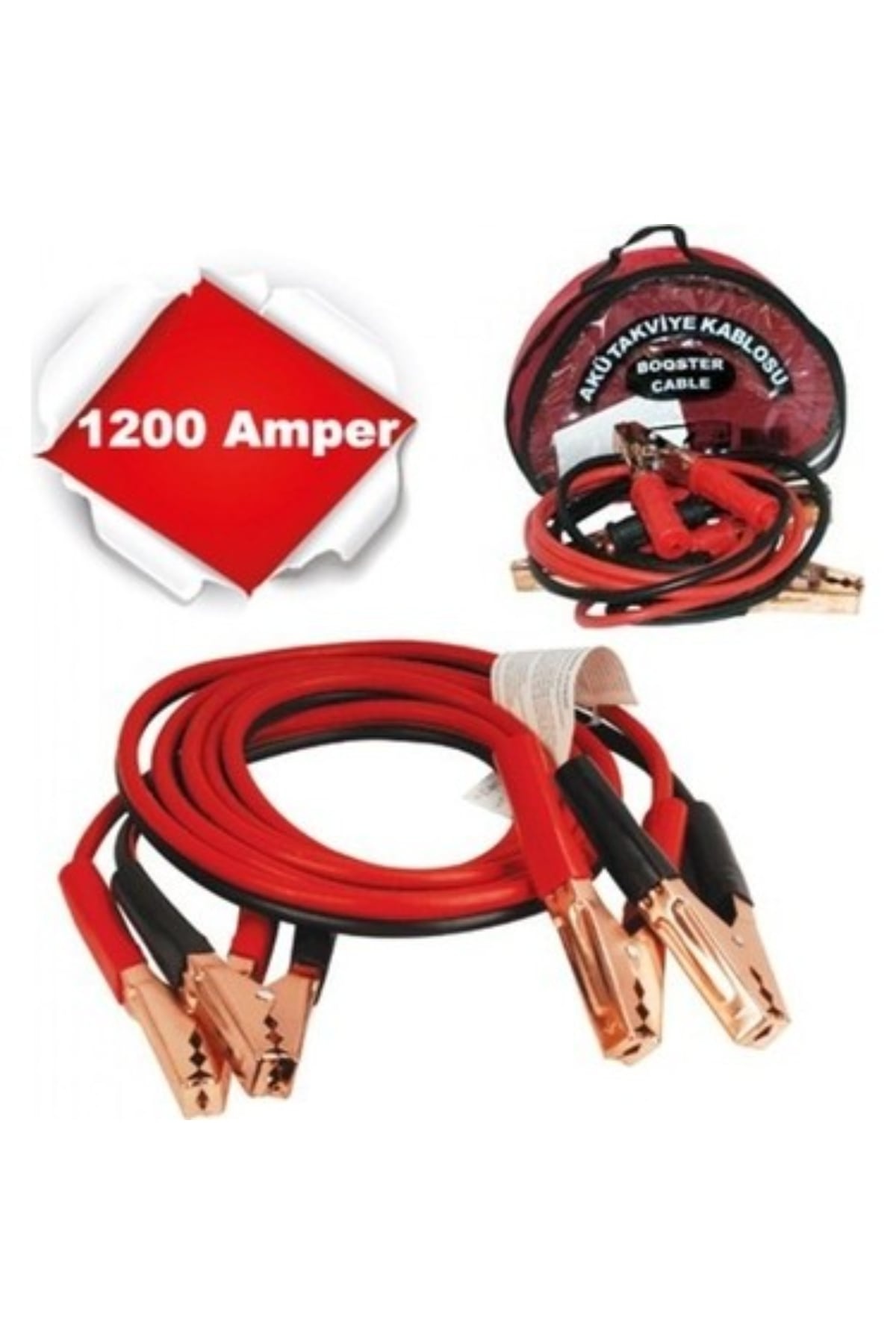 Akü Takviye Kablosu 1200 Amper*30 - 10-0007 - 2345