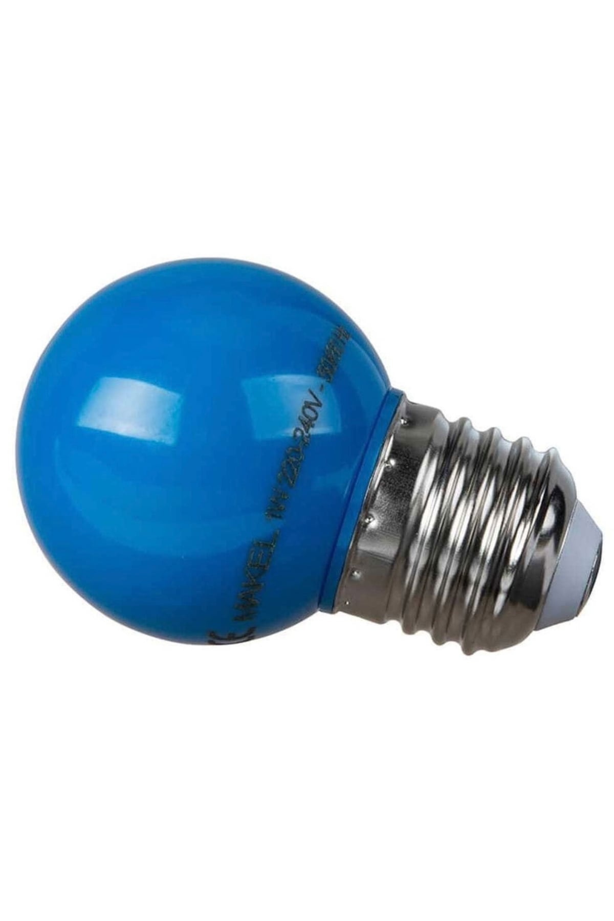 İtalyano Yuvarlak Mavi Gece Lambası Ampul 10W E27*10X60 - 10-0617 - 2345