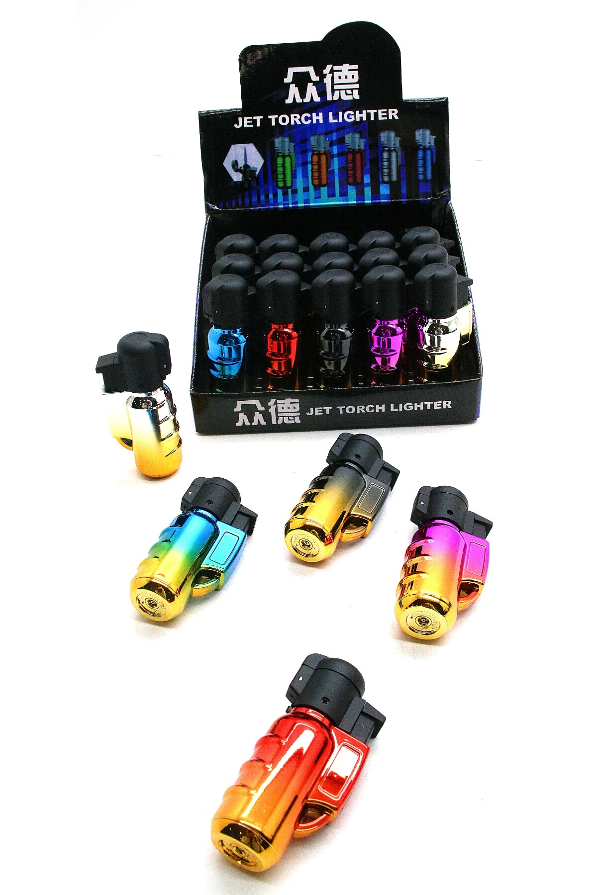 Jet Torch-1536 Izgaralı Çakmak*20*32 - 13-1730 - 2345
