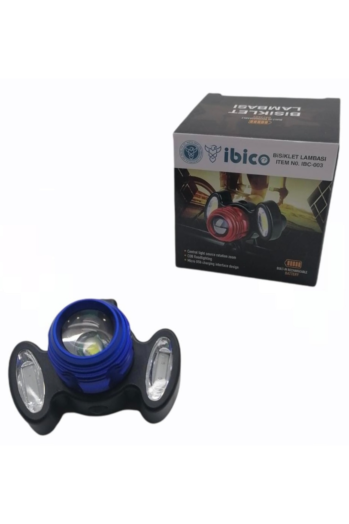 İbico Ibc-003 Çakarlı Bisiklet Lambası*100 - 18-0640 - 2345