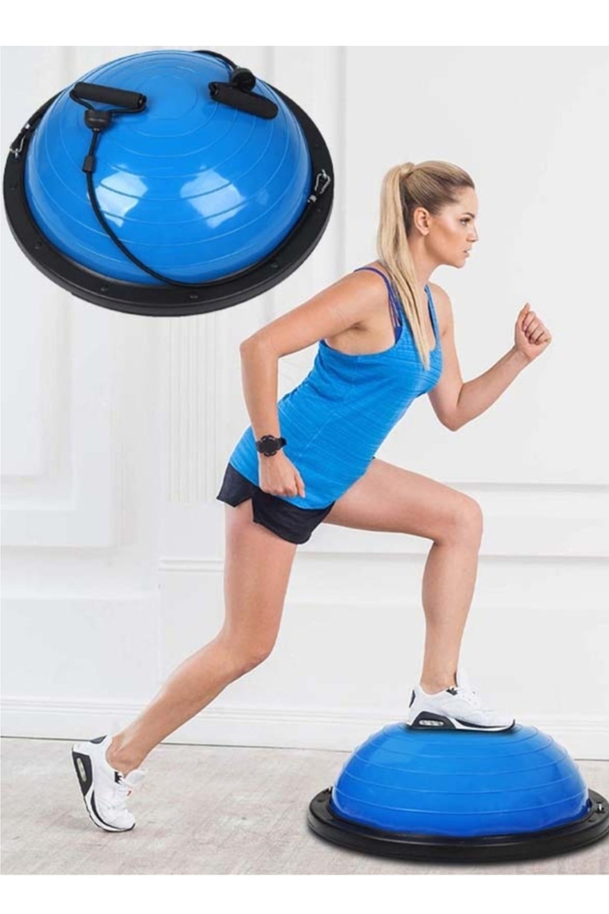 Bosu Pilates Denge Topu Pilates Denge Aleti Balance Ball