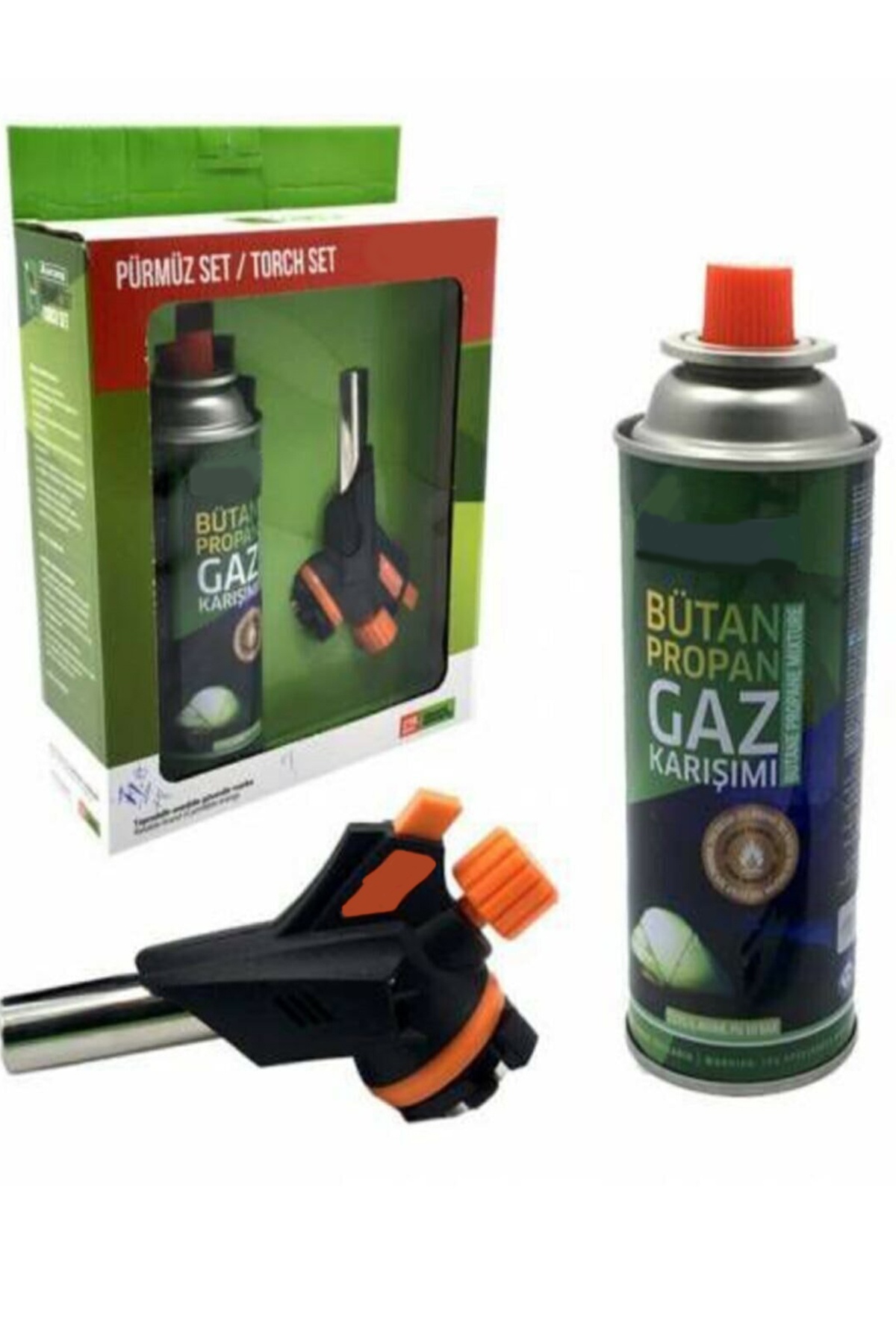 Pürmüz Başlığı ve 225 Gr Gaz Set Pürmüz Seti