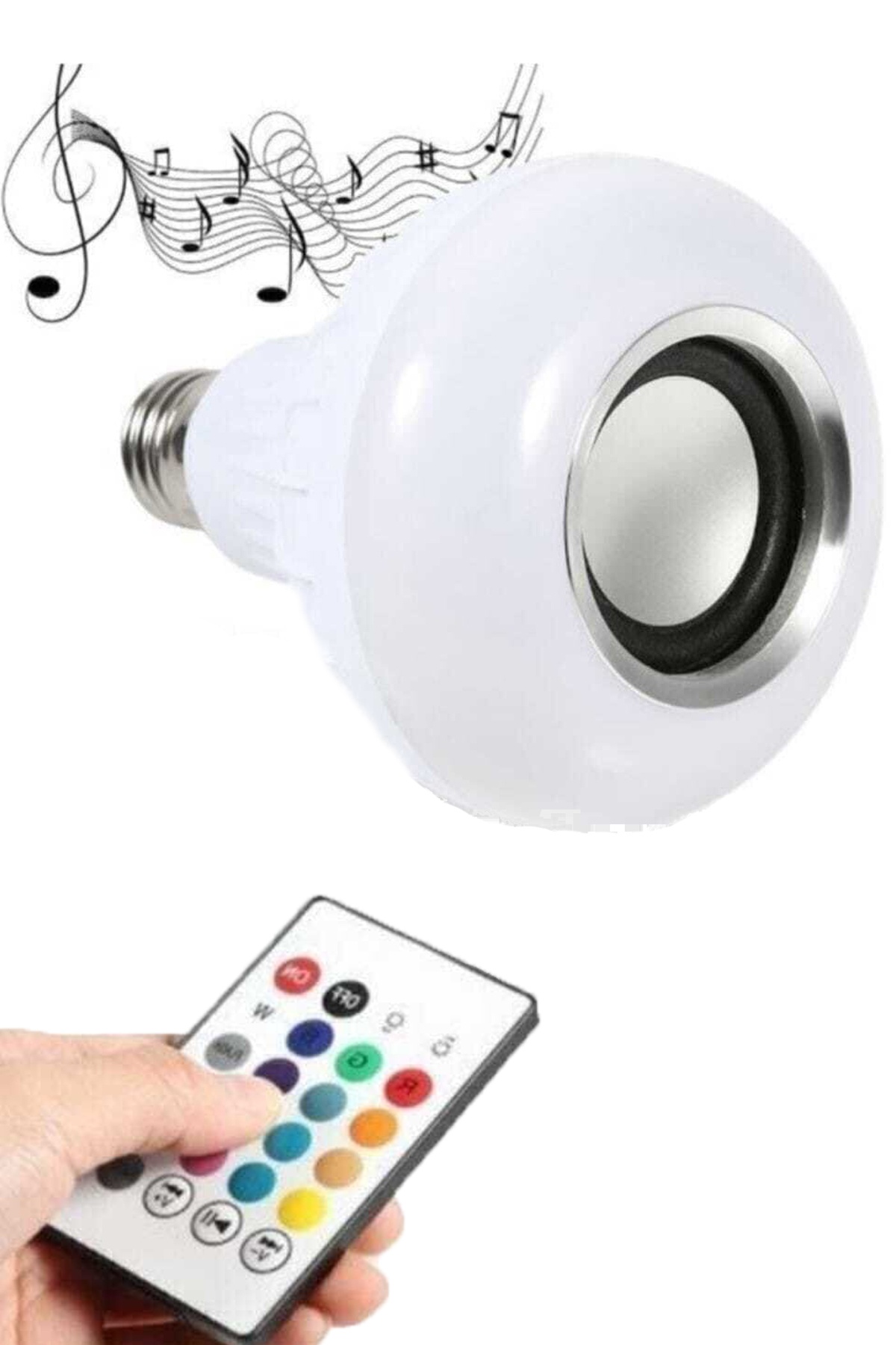 Bluetooth Hoparlör Akıllı Led Ampul Lamba 1250