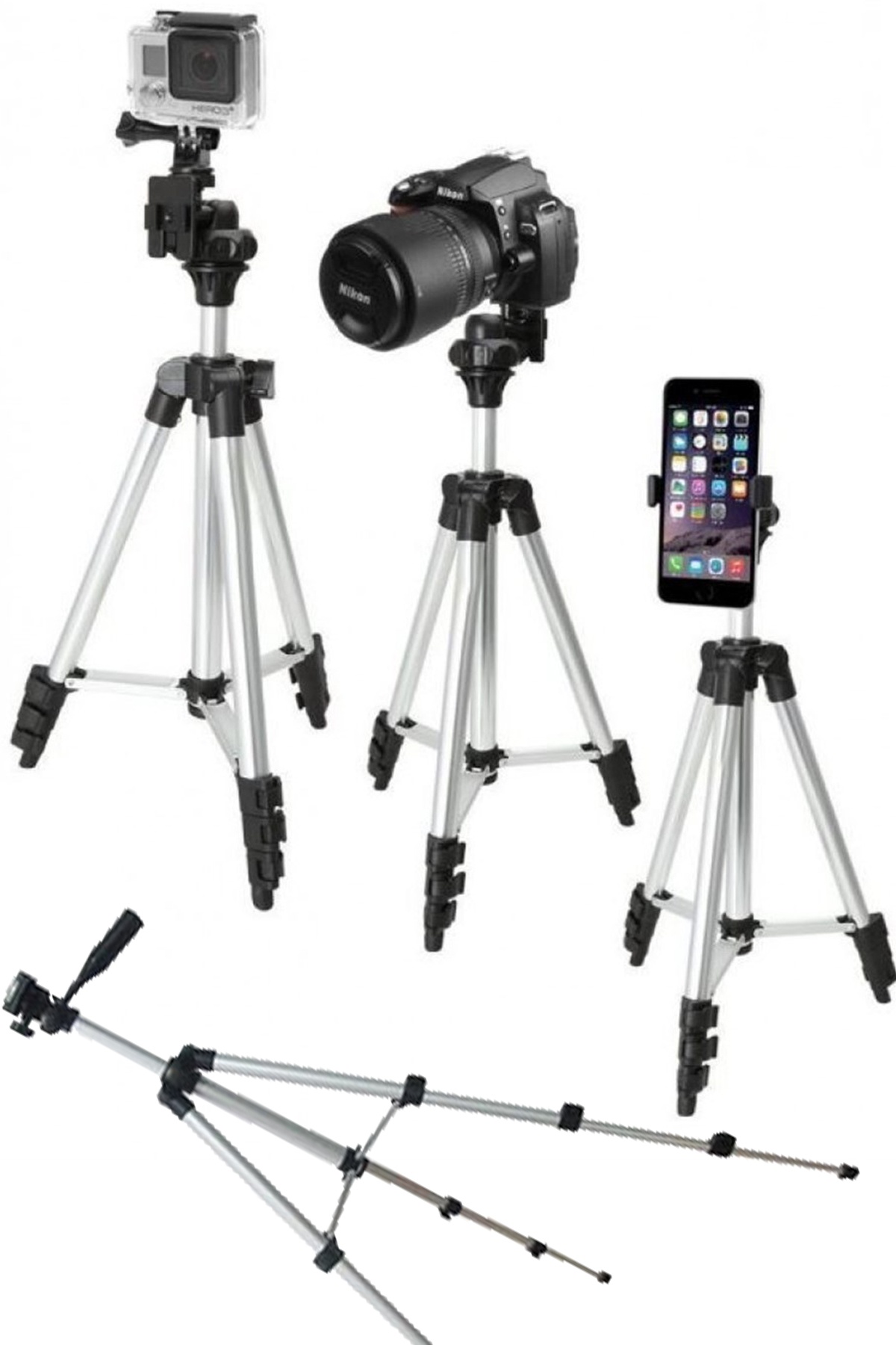 Mobee Cep Telefonu Kamera Tripodu 105 Cm Tripod Ayağı