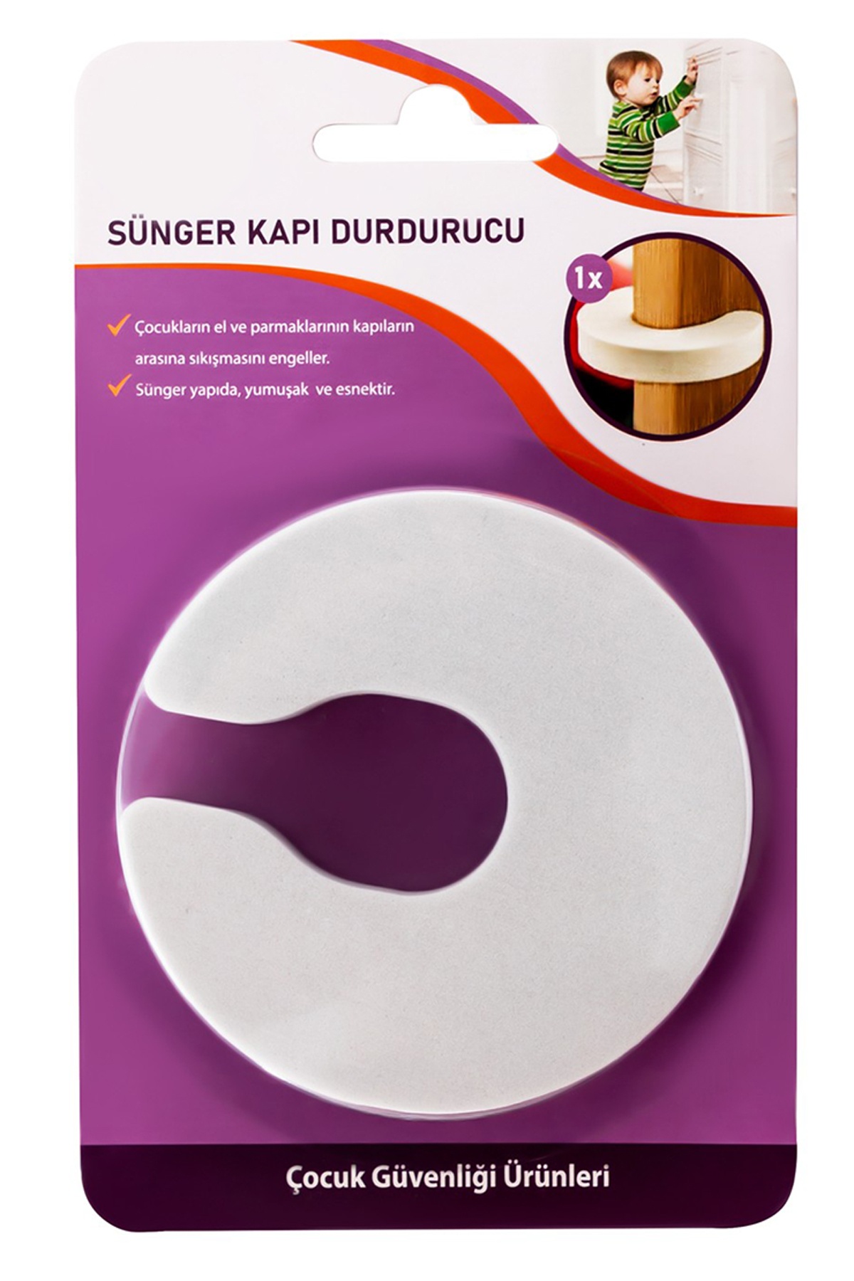 Mobee İdeal Baby 1 Paket Sünger Kapı Durdurucu  1410