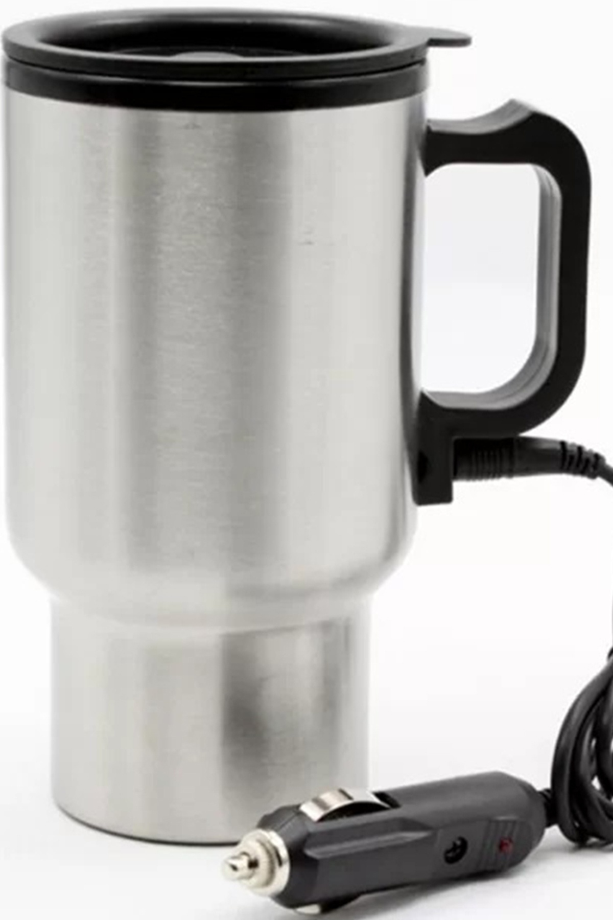 Oto Araç Içi Su Isıtıcı Kahve Makinası Kupa Tip Mug Termos Araç Çakmaklık Girişli Elektirikli Termos