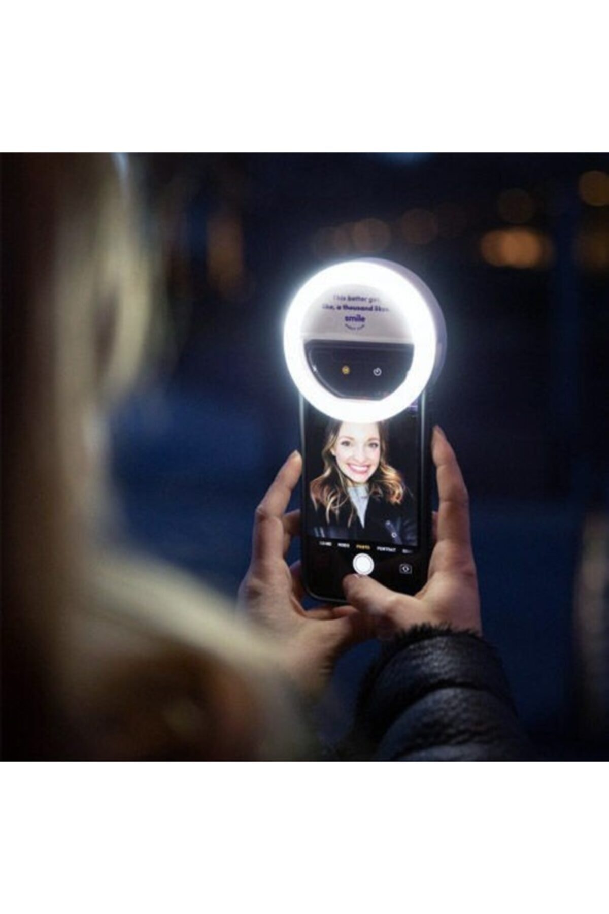Şarjlı 3 Kademeli 36 Led Işıklı Telefon - Tablet Selfie Işığı Ring Light Led Flash