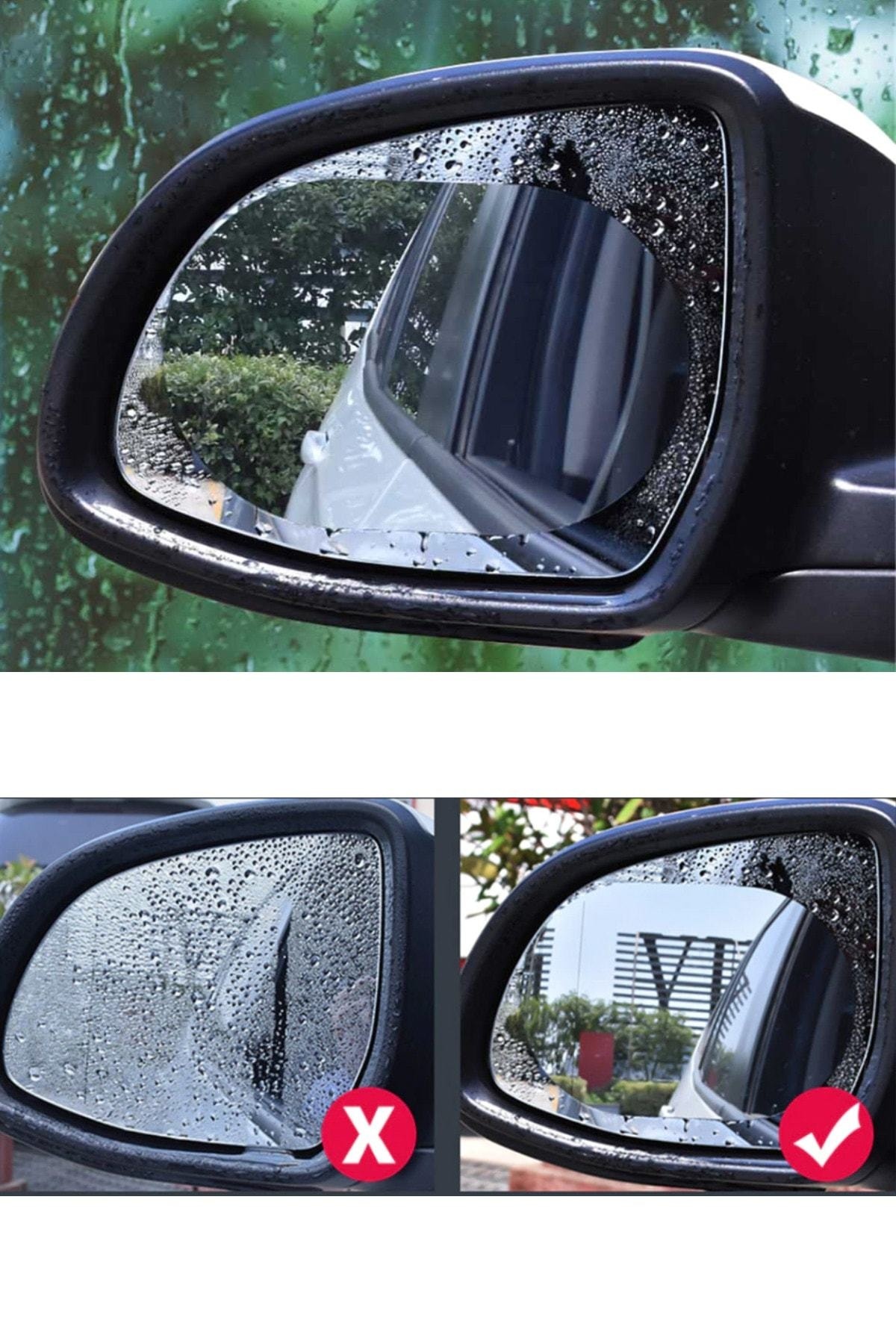 Oto Araba Yan Ayna Yağmur Kaydırıcı Film Pratik Sağlam