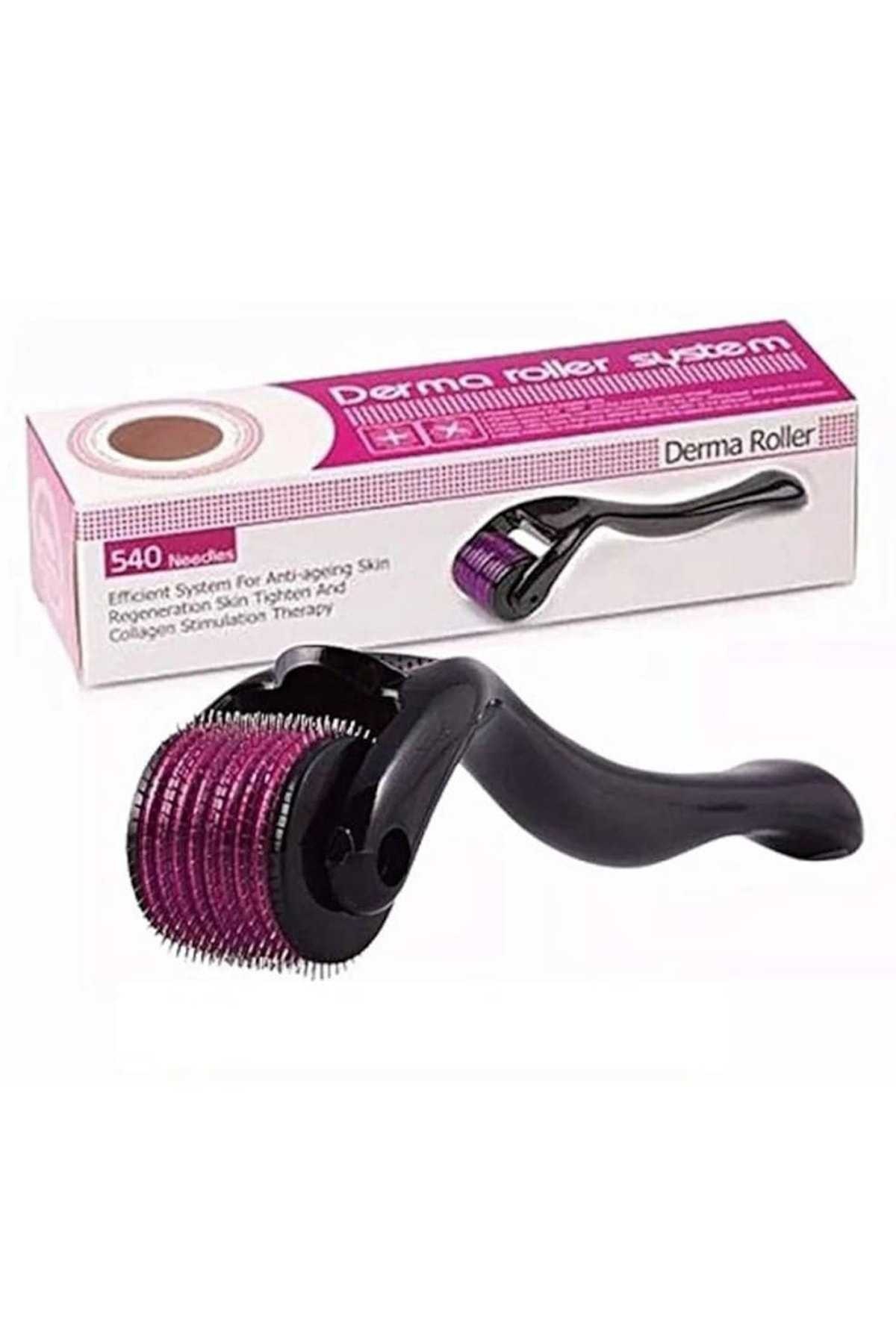 3 Başlıklı Set Derma Roller Titanyum İğneli