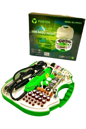 Portek Prt-011 Mini Taşlama Grınder 300Pcs*8 - 11-0249 - 2345