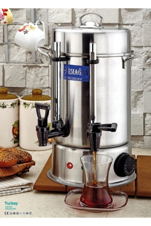 Armağan Çay Otomatı 100 Bardak Semaver*2 - 11-0290 - 2345