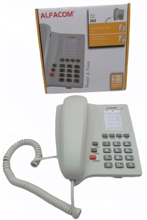 Alfacom A-203 Masa Üstü Telefon*20 - 11-0536 - 2345