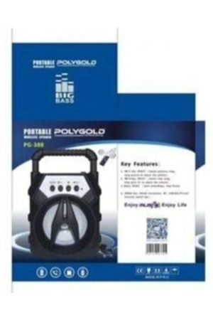 Polygold Pg-388 Portable Wıreless Speaker*100 - 11-0693 - 2345
