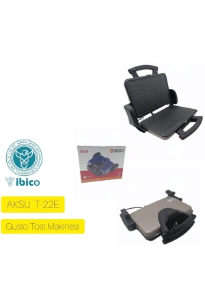 Aksu T-22E Gusto Tost Makinesi*4 - 11-0838 - 2345