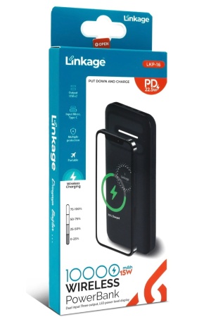 Linkage Lkp-16 10.000 Mah Powerbank*100 - 11-0904 - 2345