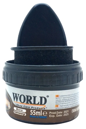 World 60Gr K.Kahve Ayakkabı Boyası*12X16 - 13-0219 - 2345