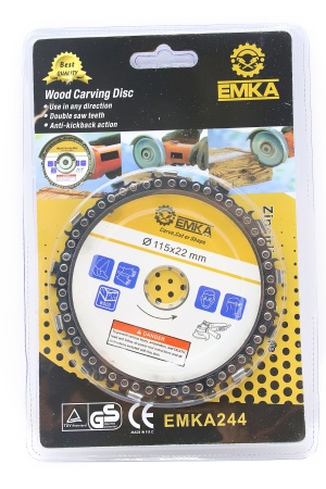 Emka-244  115X22Mm Zincirli Testere Disk*100 - 13-1718 - 2345