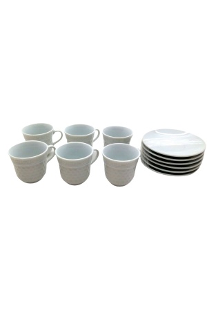 Newlife Clkn-1652-A-B-C-H-E 12Pcs Porselen Kahve Fincan*18 - 22-1493 - 2345