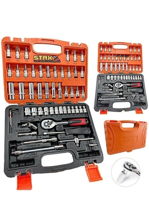 1/4 Cırcırlı 53 Parça Lokma Anahtar Takımı Bits Uç Seti Tam Set