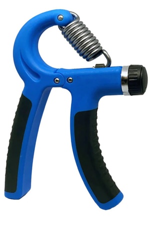 Mavi Ayarlanabilir 5-60kg Arası El Güçlendirici Yay Hand Grip Trainer