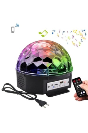 Bluetooth Sd Aux Usb Led Disco Lamba Topu Speakerx