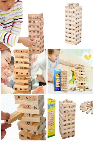 Jenga 48 Parça Denge Ve Beceri Oyunu Wiss Toy - Dev Boy