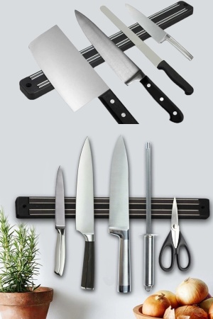 Mıknatıslı Bıçak Askı Barı 55 cm