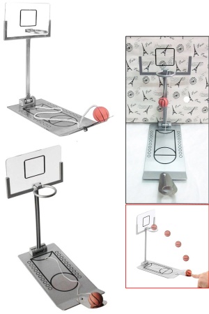 Masaüstü Metal Basketbol Oyunu Hediyelik Basketbol Sahası