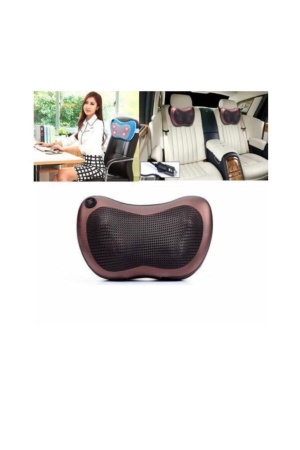 Relax Ovmalı Masaj Aleti Yastığı Ayakbel Boyun Sırt Cihazı Minder Enahsen