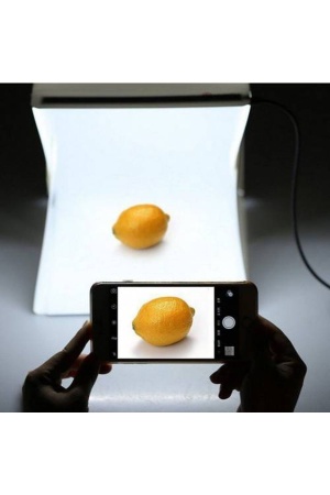 Mini Stüdyo Led Işıklı Ürün Fotoğraf Çekim Çadırı Pratik Katlanabilir