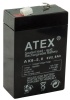 Atex Ax6-2.8 İnce Akü 6V 2.8Ah Amper*20 - 10-0003 - 2345