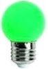 İtalyano Yuvarlak Yeşil Gece Lambası Ampul 10W E27*10X60 - 10-0616 - 2345