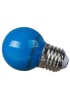 İtalyano Yuvarlak Mavi Gece Lambası Ampul 10W E27*10X60 - 10-0617 - 2345
