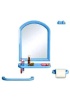 Çelik Ayna-169 Mavi Mini Ayna Seti*10 - 17-0055 - 2345
