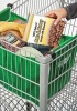 Grab Bag Market Arabasına Takılabilen Alışveriş Çantası Yeşil 1350