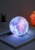 3D Renk Değiştiren Galaksi Ay Gece Lambası 12 Cm Led Işıklı Aydınlatma 1430