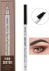 Fine Sketch Kaş Kalemi Şekillendirme Boyama Rimeli Kalıcı Microblading (Siyah)