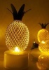 Mini Ananas Gece Lambası 3Lü Şirin Led Işık Seti