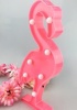 Flamingo Lamba Led Pano Dekoratif 3D Flamıngo - Çocuk Odası Lambader