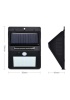 Güneş Enerjili Solar Lamba 20 Li Sensörlü Duvar Tipi Su Geçirmez Sokak Bahçe Lambası